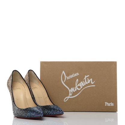Christian Louboutin Suede Burma Strass Degrade So Kate Pumps 36 Version Multi 9 of 9