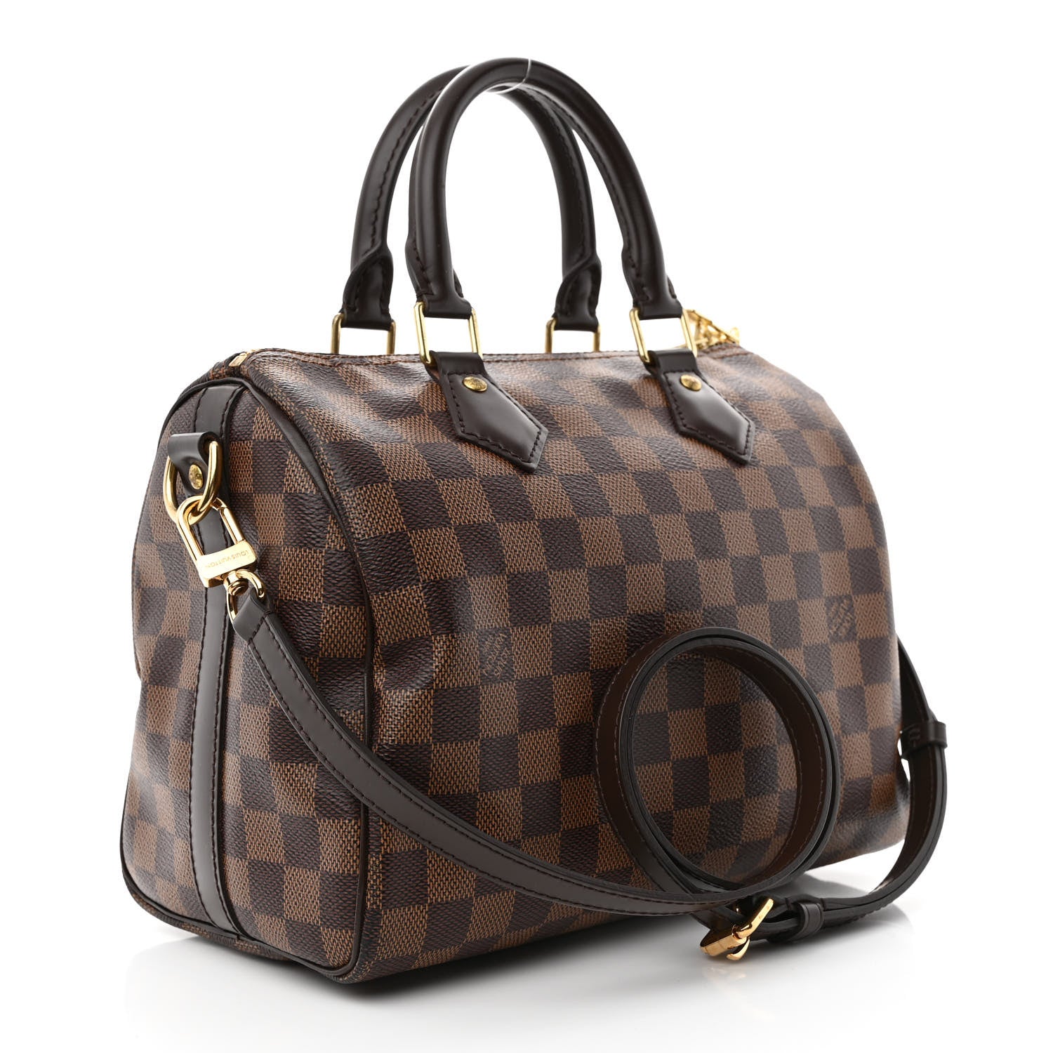 Louis Vuitton Damier Ebene Speedy Bandouliere 25 3 of 14