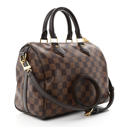 Louis Vuitton Damier Ebene Speedy Bandouliere 25 3 of 14