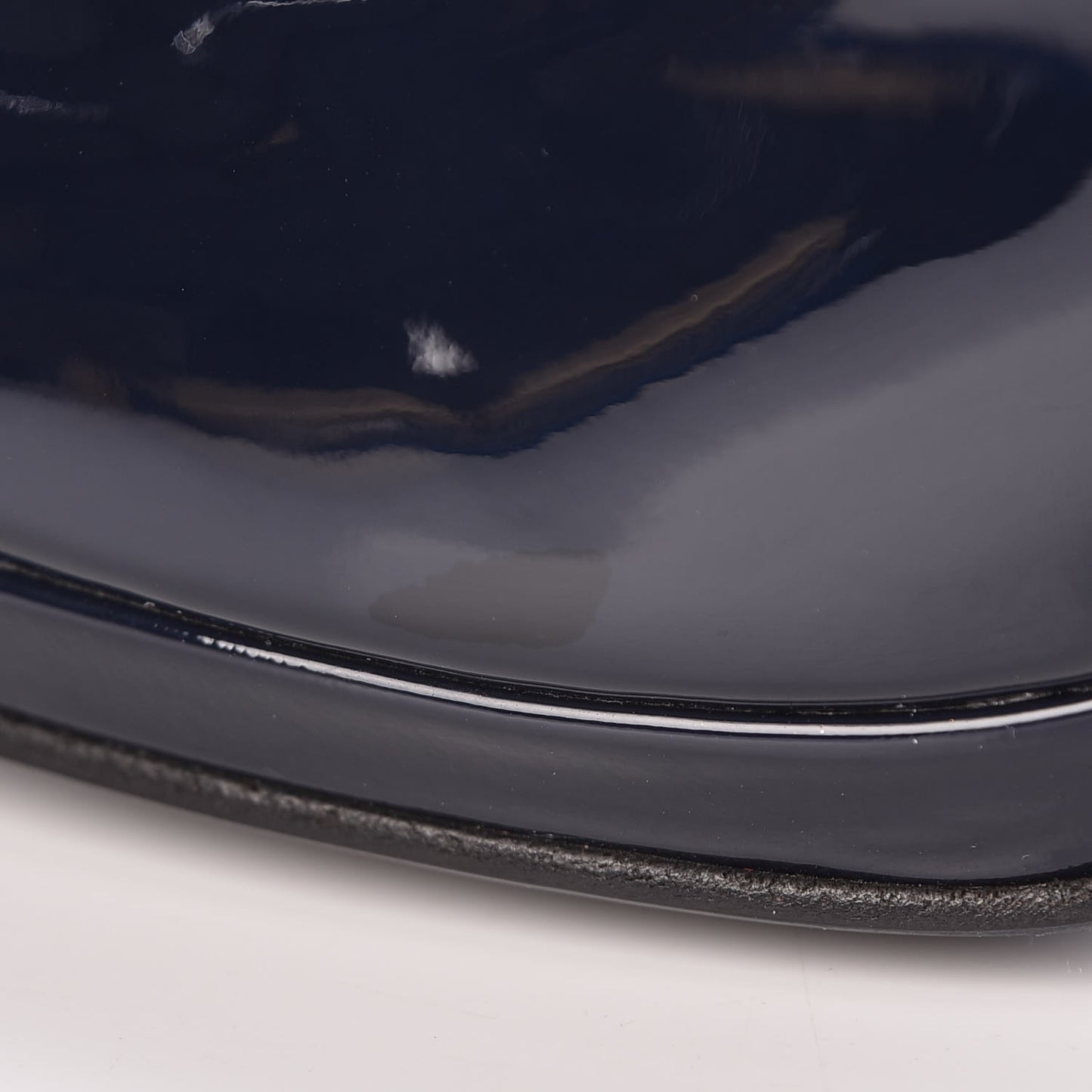 Patent Platform Pumps 38 Navy Blue