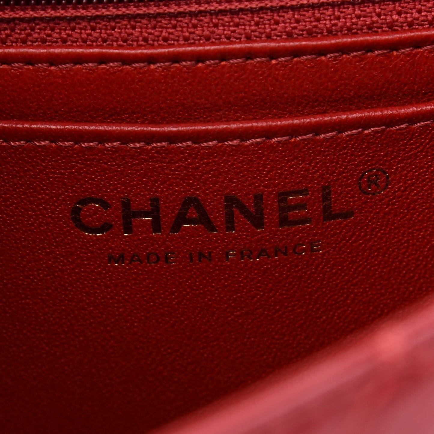 Aged Calfskin Quilted 2.55 Reissue Mini Flap Red