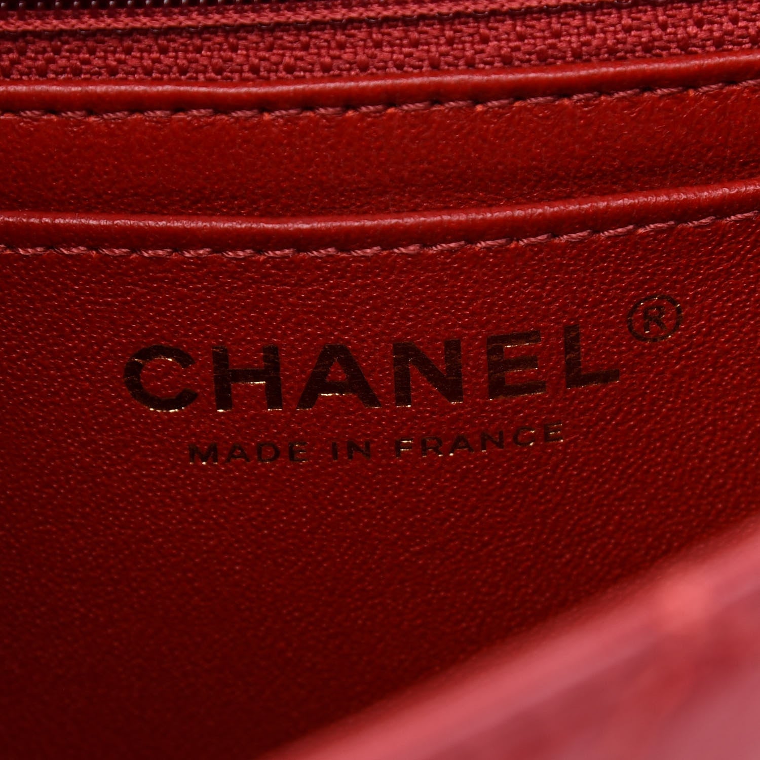 Chanel Aged Calfskin Quilted 2.55 Reissue Mini Flap Red 6 of 9