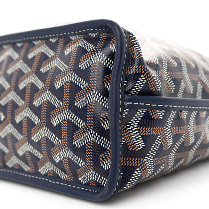 Goyard Goyardine Reversible Mini Anjou Navy 15 of 17