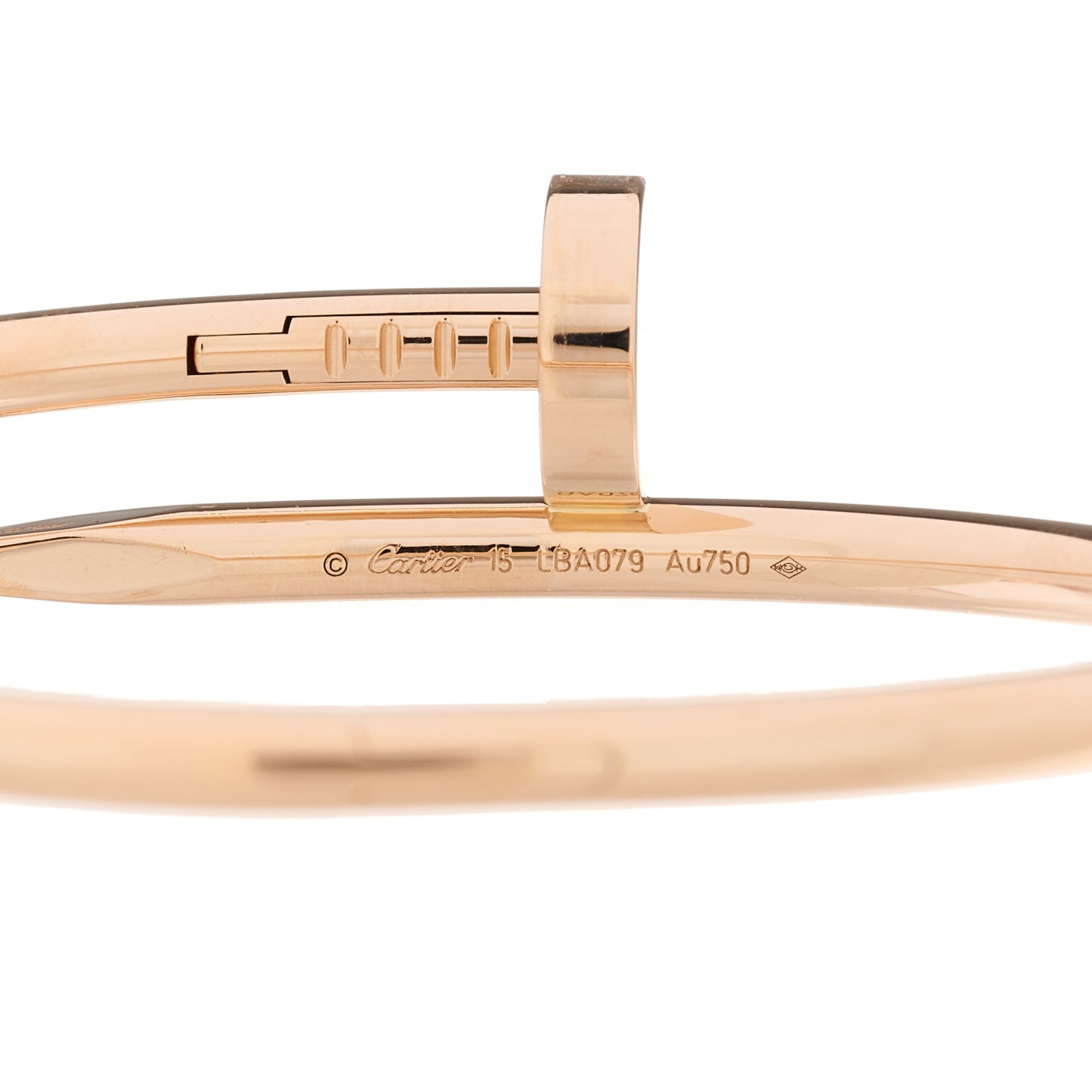 18K Pink Gold Juste Un Clou Bracelet 15