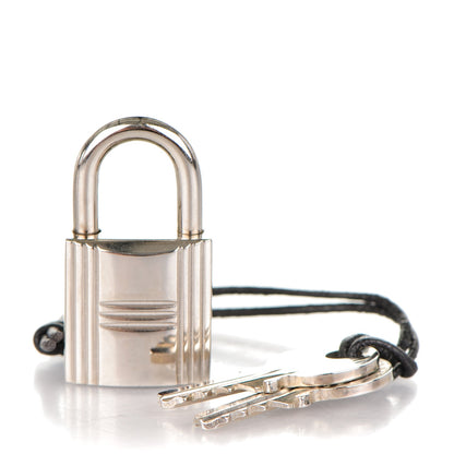 Hermes Palladium Cadena Lock and Key Set 1 of 4