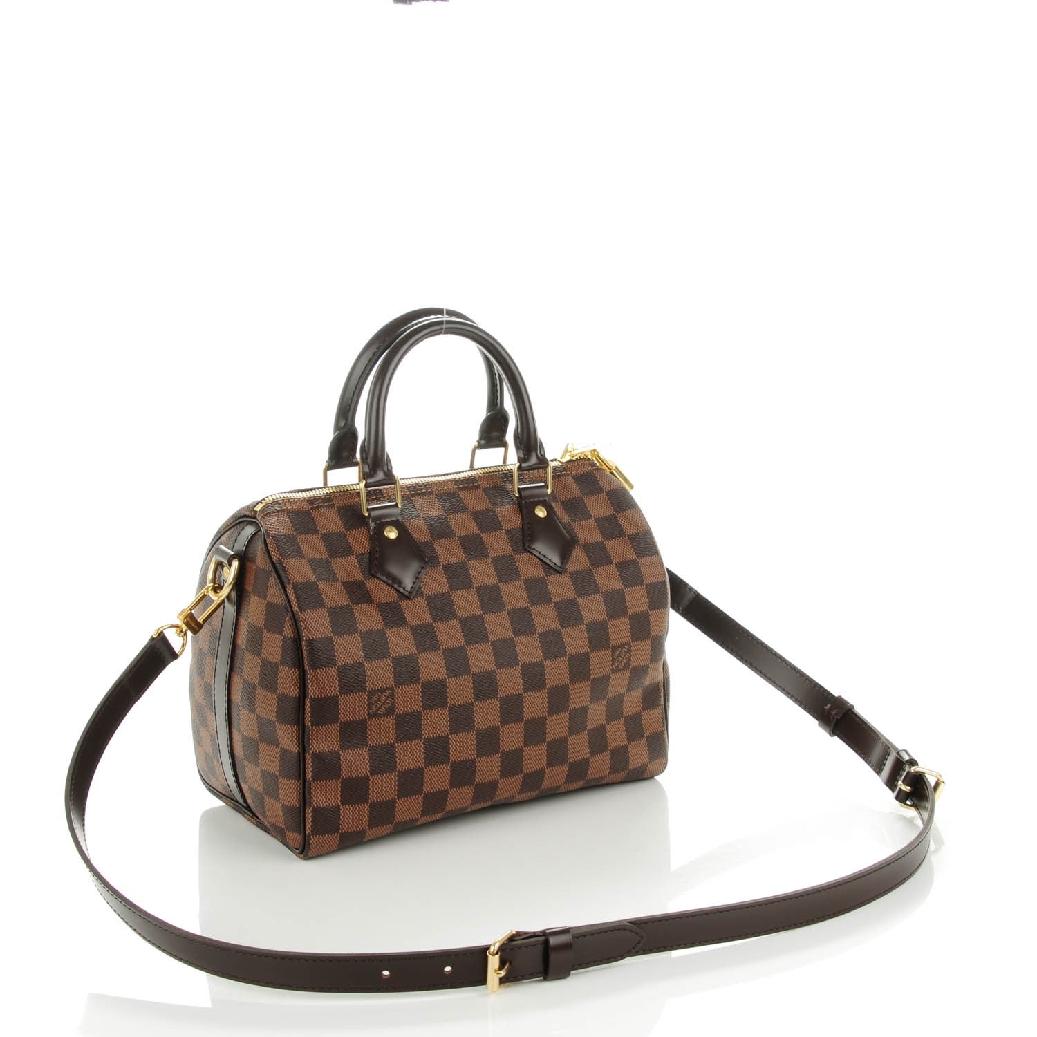Louis Vuitton Damier Ebene Speedy Bandouliere 25 3 of 8