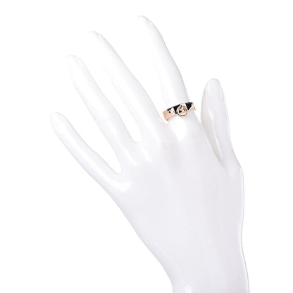 Hermes 18K Rose Gold PM Collier De Chien Ring 53 6.5 2 of 4