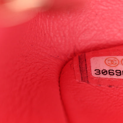 Chanel Tweed Quilted Mini Rectangular Flap Pink 7 of 10