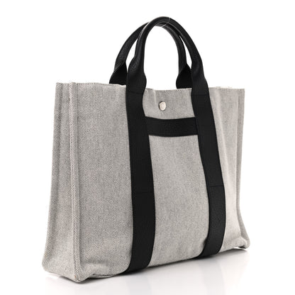 Hermes Buffle Skipper Toile Tote Black 3 of 8