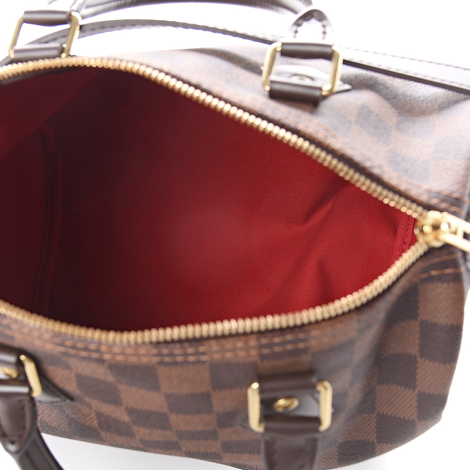 Louis Vuitton Damier Ebene Speedy Bandouliere 25 4 of 8