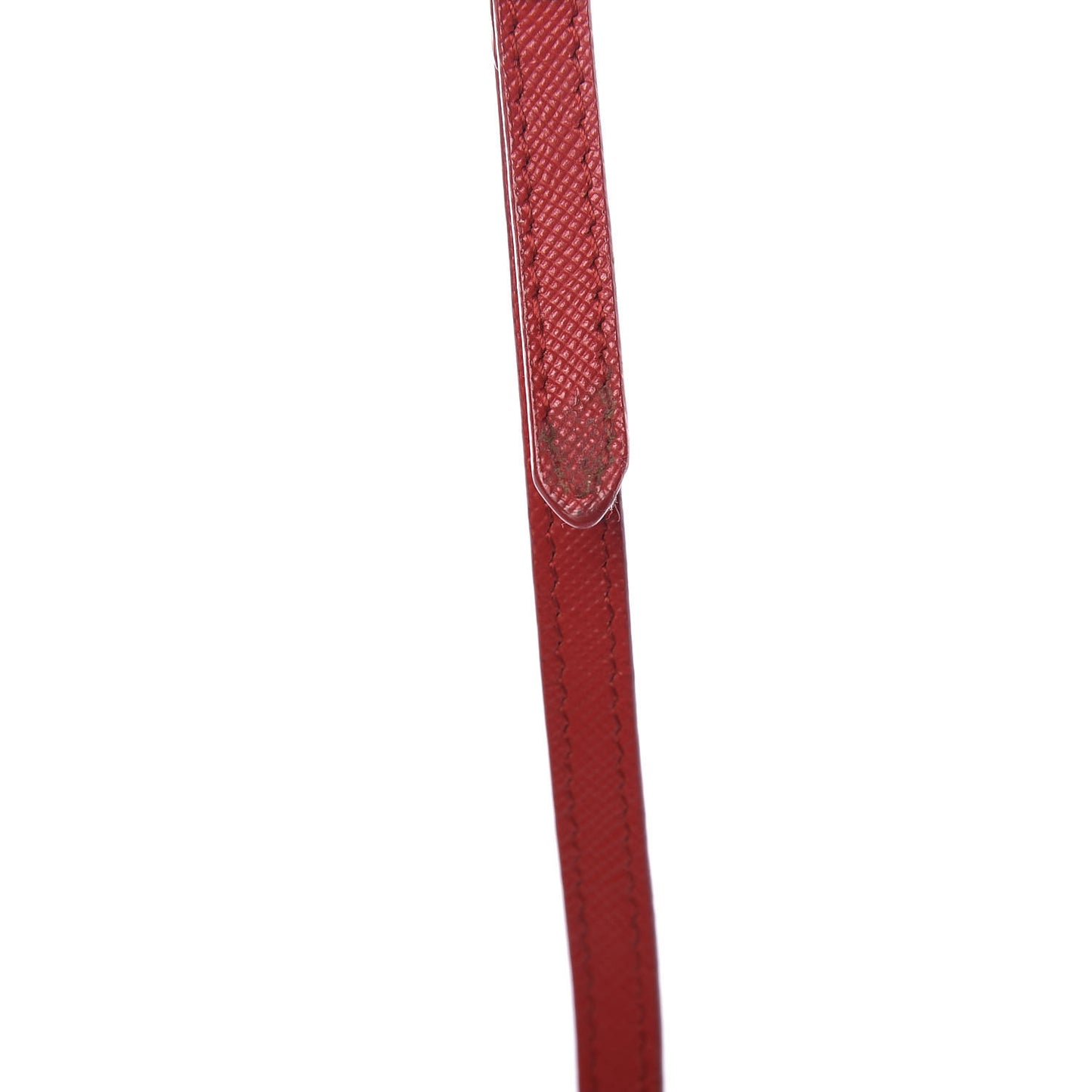 Tessuto Nylon Saffiano Shoulder Bag Rosso