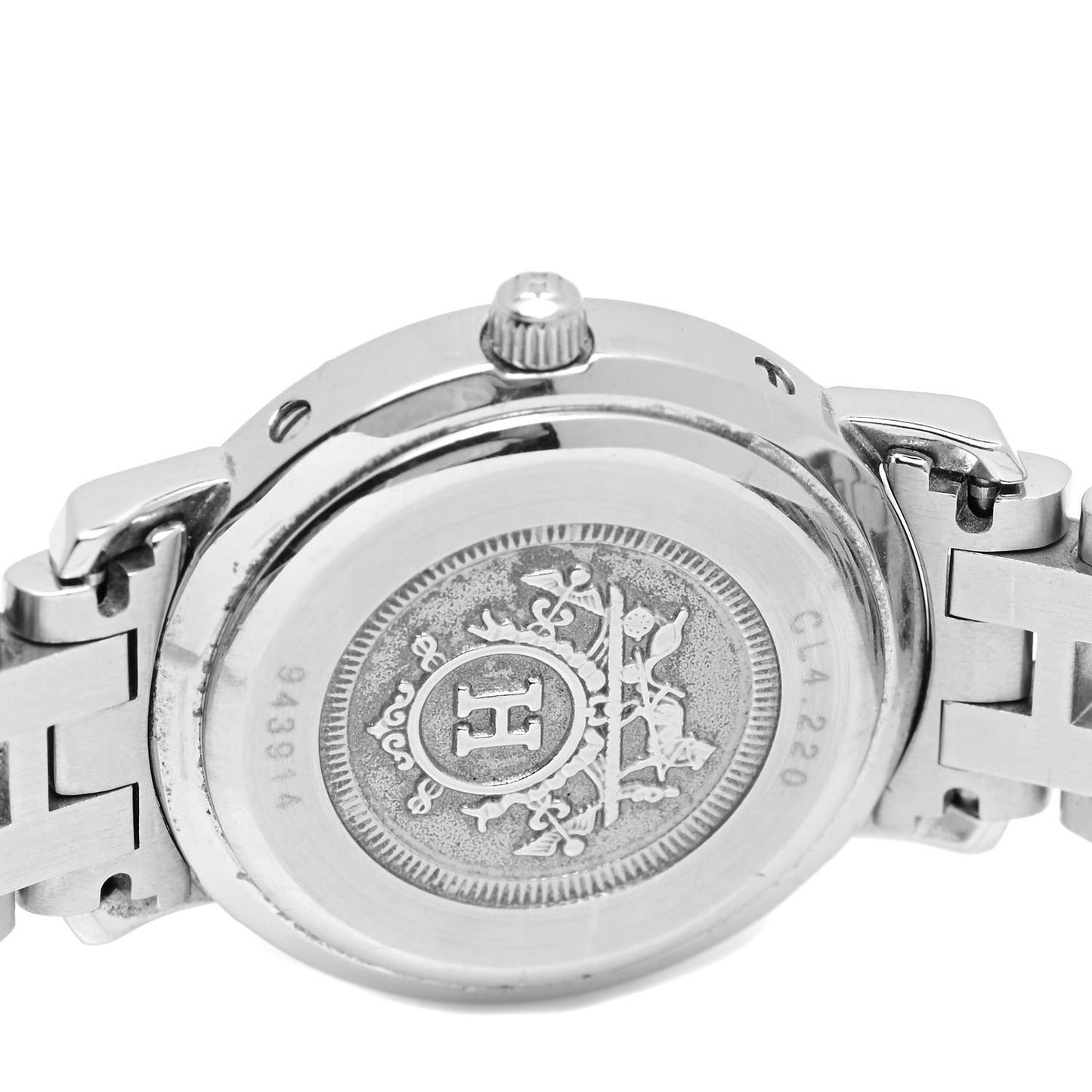Stainless Steel 24mm Clipper Quartz Watch Gold