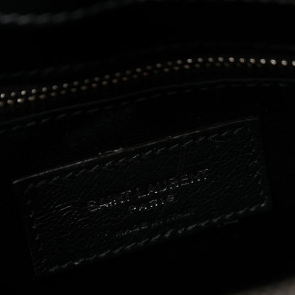 Saint Laurent Calfskin Y Quilted Monogram Medium Loulou Chain Satchel Black 6 of 10