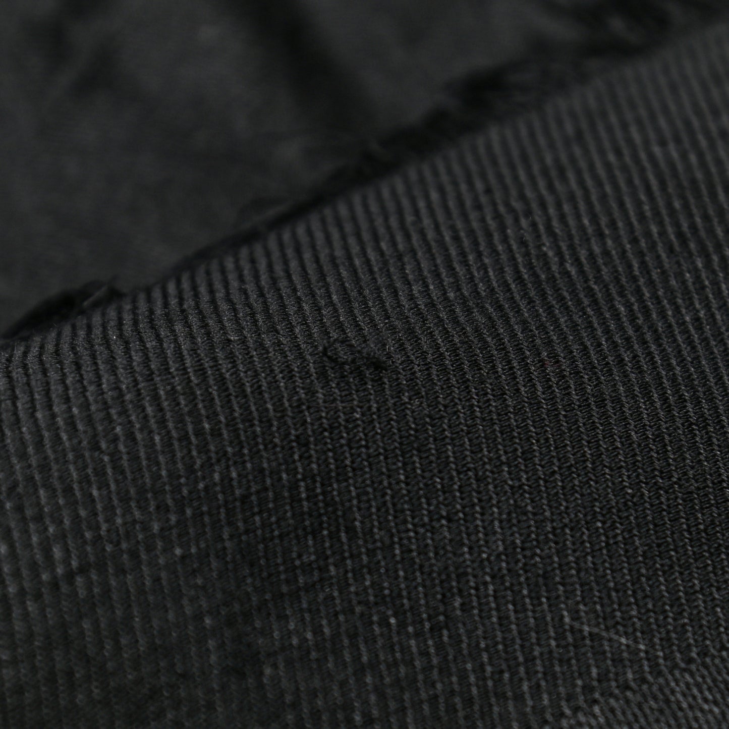 Silk Wool Monogram Shawl Black