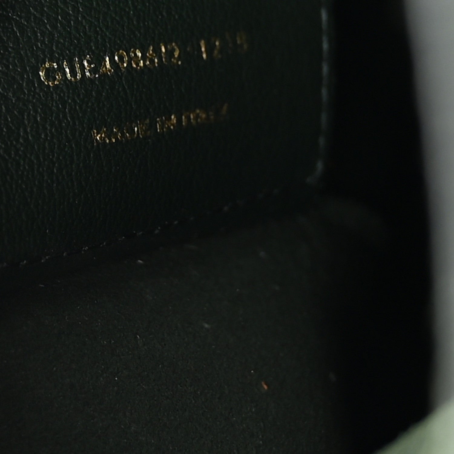 Saint Laurent Calfskin Toy Shopping Tote Vert Fonce 7 of 12
