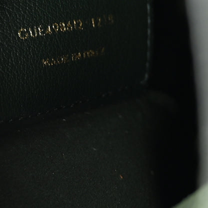 Saint Laurent Calfskin Toy Shopping Tote Vert Fonce 7 of 12