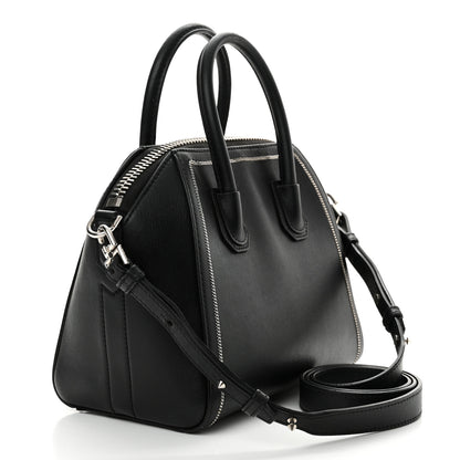 Givenchy Calfskin Chain Detail Mini Antigona Black 3 of 12