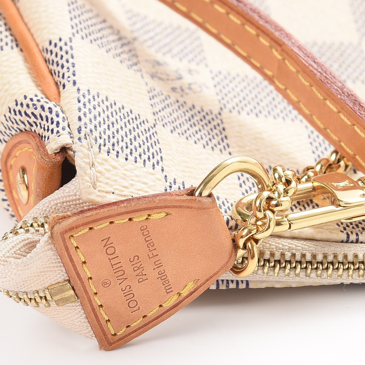 Louis Vuitton Damier Azur Eva Clutch 6 of 10