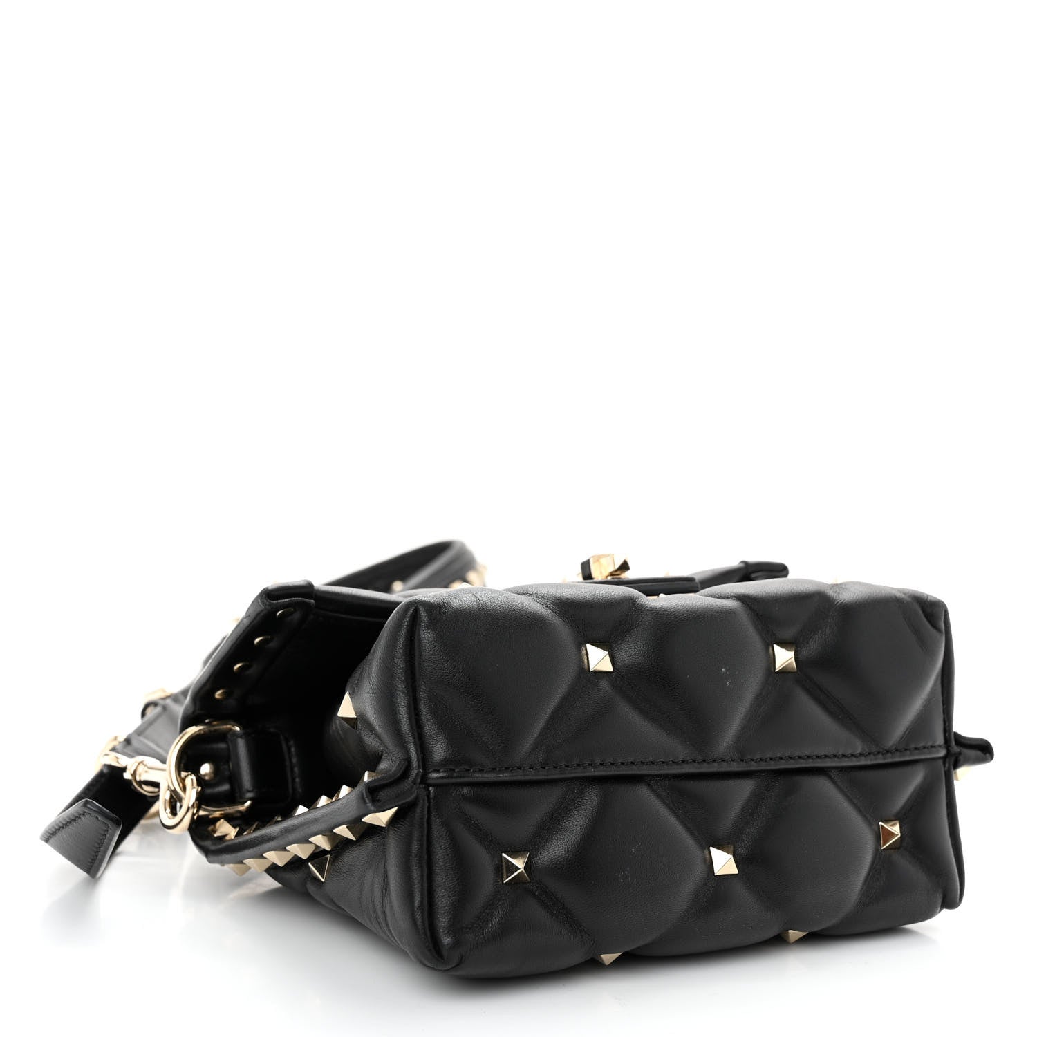 Valentino Garavani Nappa Mini Candystud Top Handle Bag Black 4 of 15