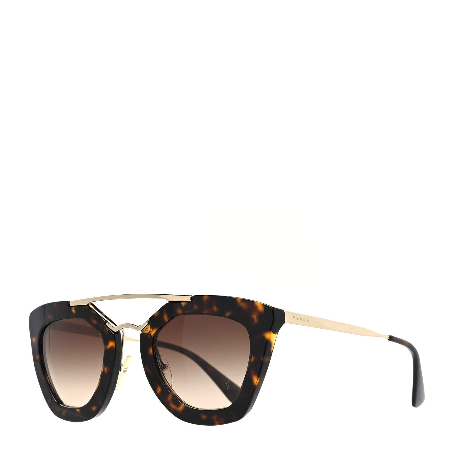 Prada Acetate Cinema Sunglasses SPR 09Q Tortoise 1 of 8
