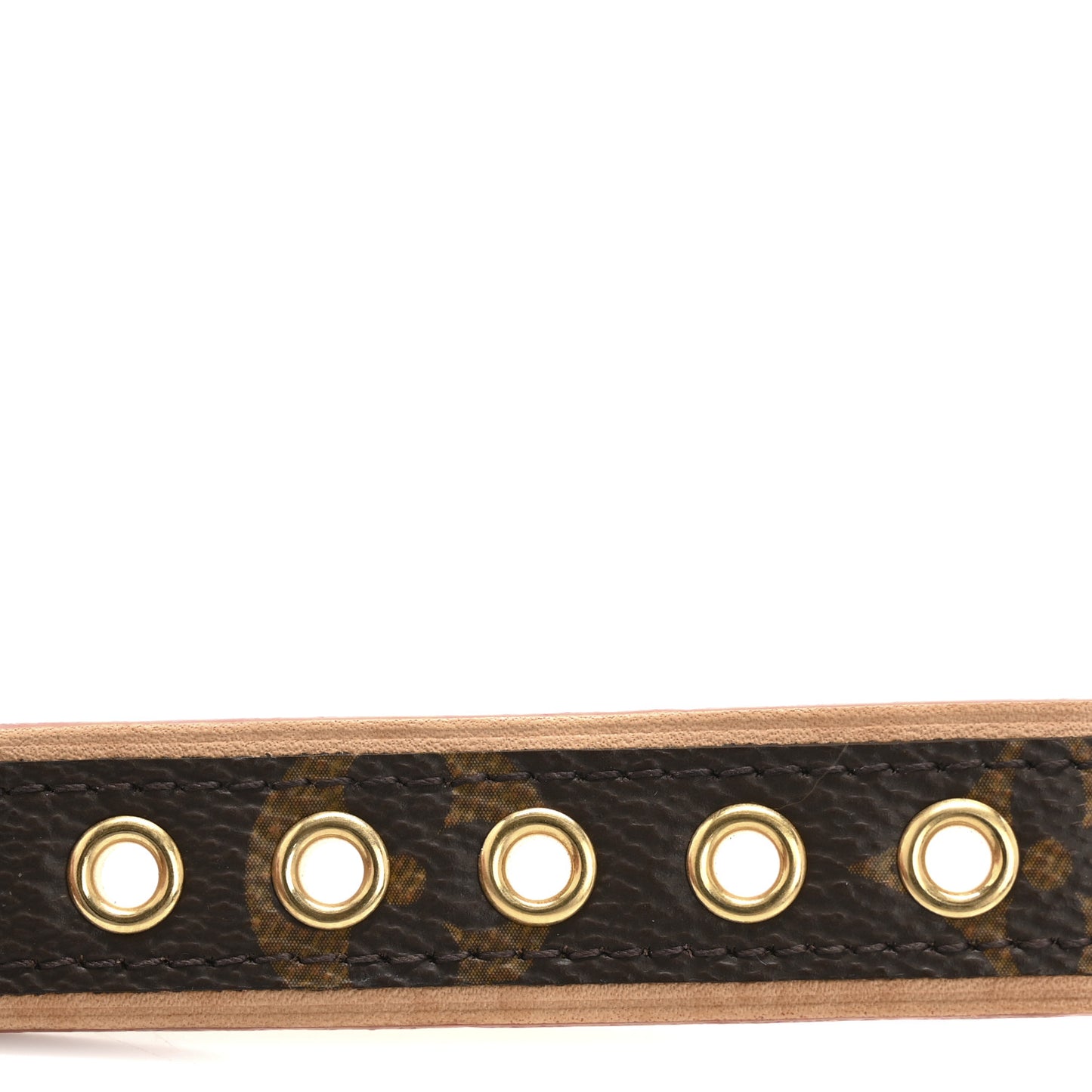 Monogram Baxter Dog Collar PM