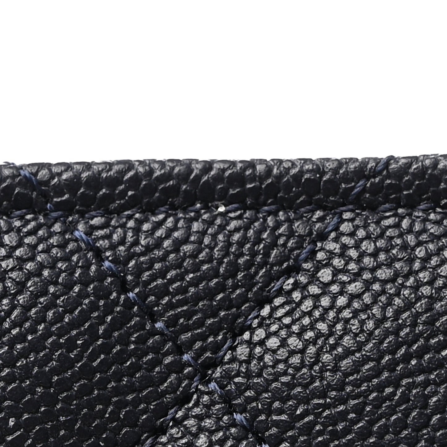 Caviar Quilted Boy iPhone Pouch Navy Blue