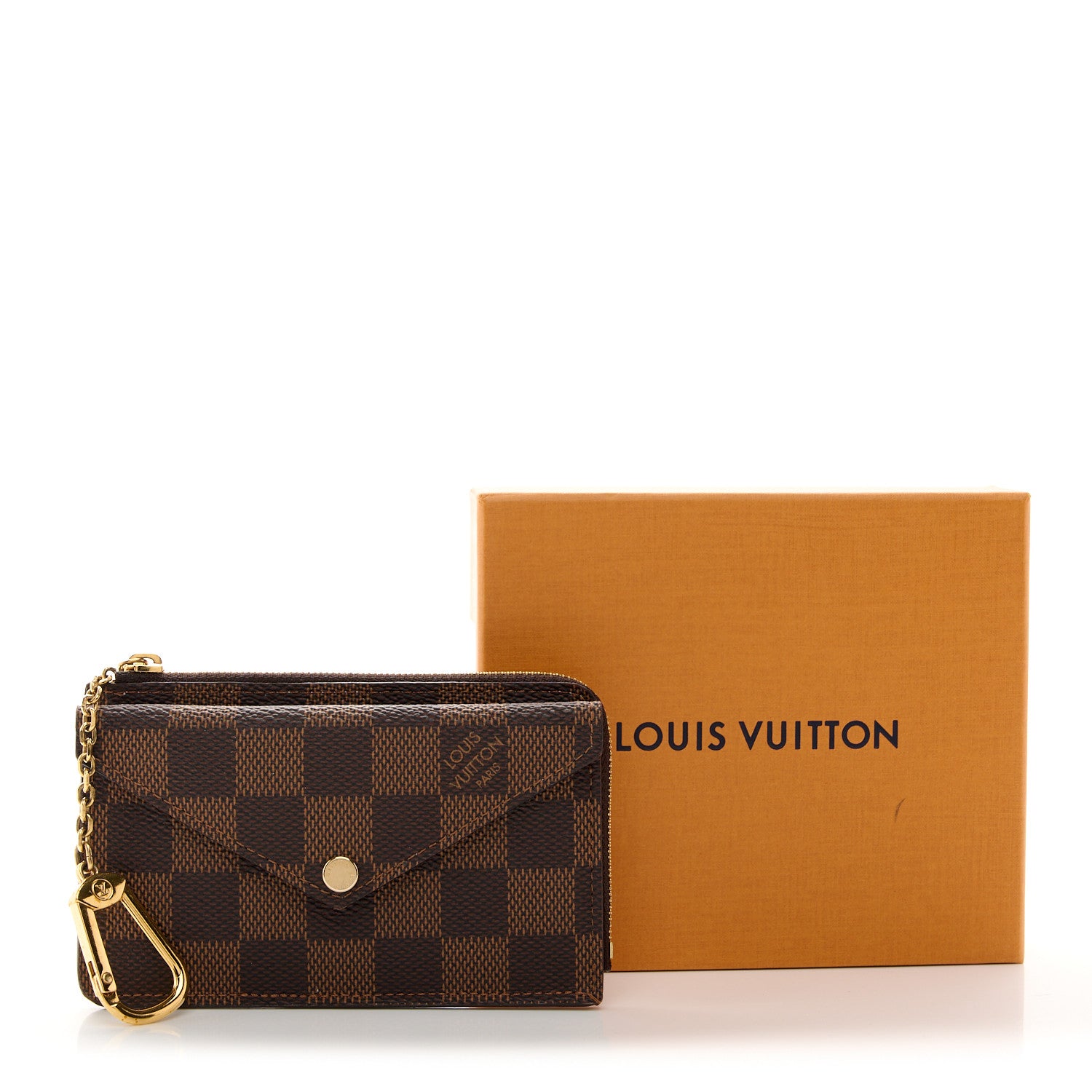 Louis Vuitton Damier Ebene Recto Verso Card Holder Rose Ballerine 9 of 9