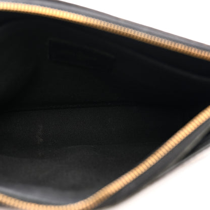 Louis Vuitton Monogram Pallas Clutch Black 5 of 15