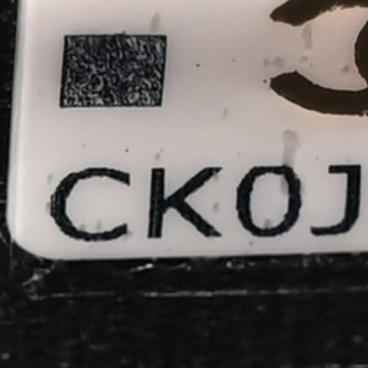 Caviar Quilted Flap Card Holder Wallet Black