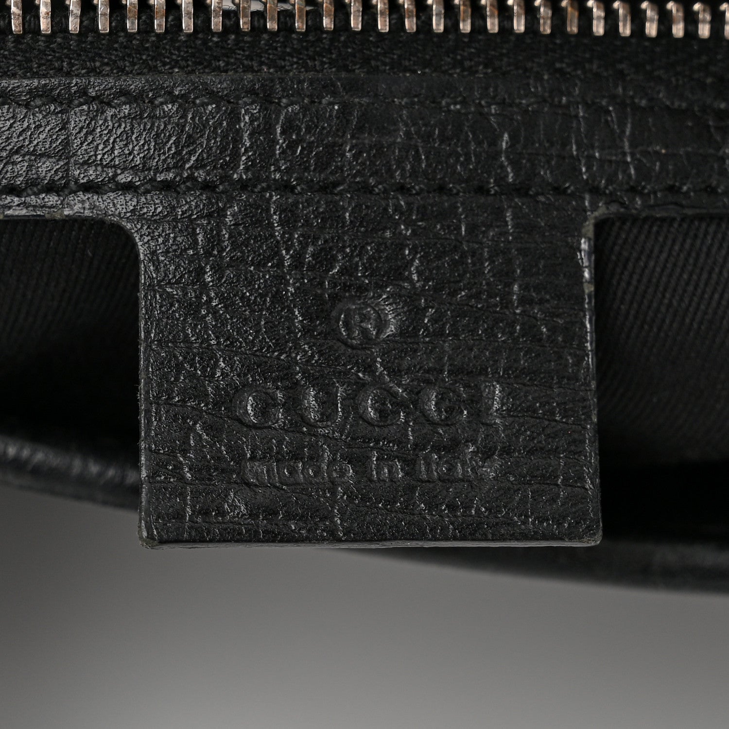 Gucci Monogram Bamboo Bullet Bag Black 6 of 14