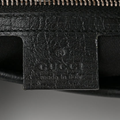 Gucci Monogram Bamboo Bullet Bag Black 6 of 14