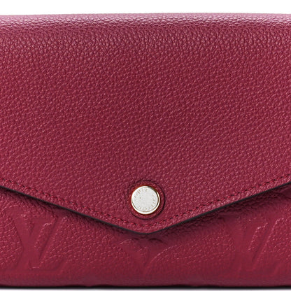 Louis Vuitton Empreinte Sarah Wallet Raisin 8 of 11