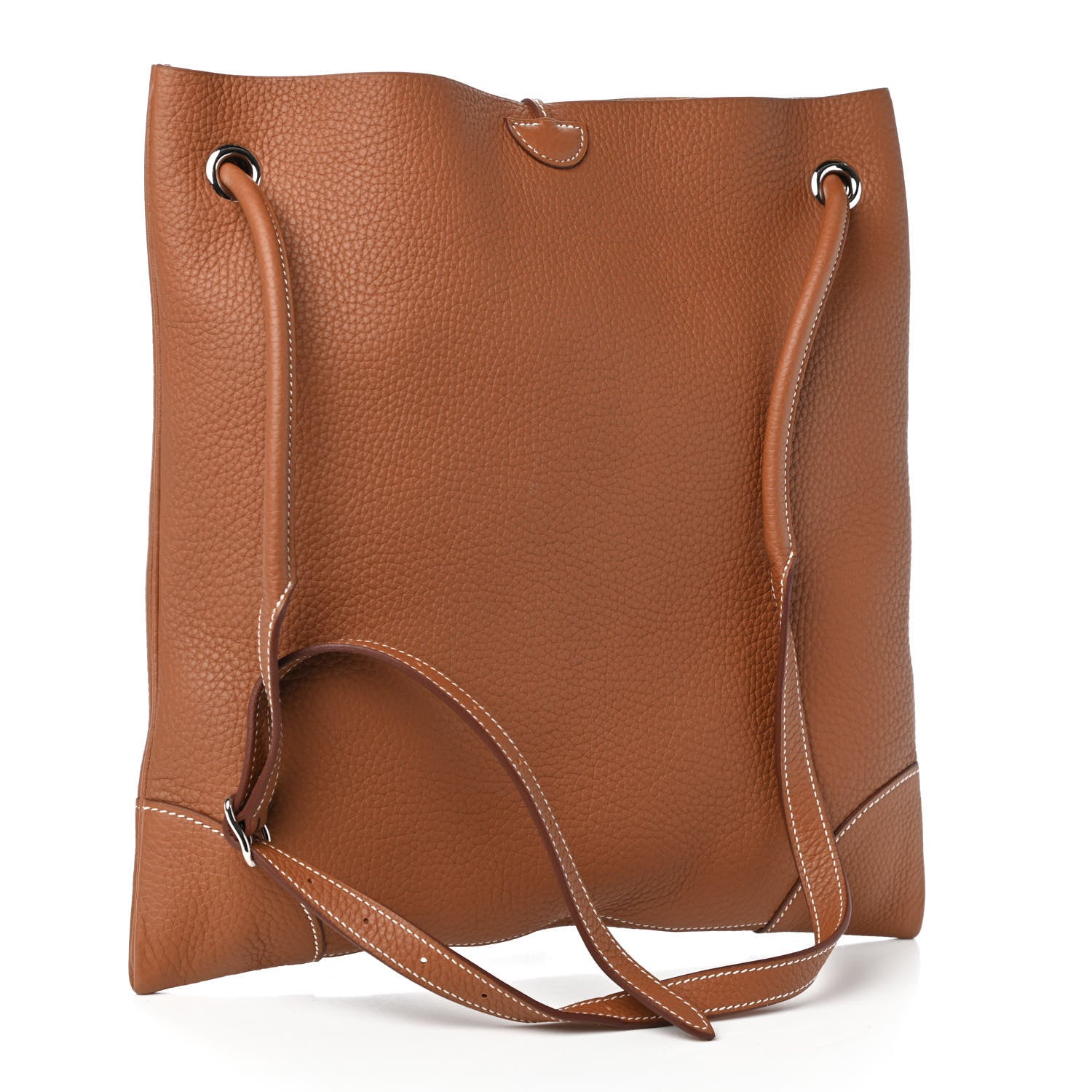 Hermes Taurillon Clemence Silkycity 33 Gold 3 of 10
