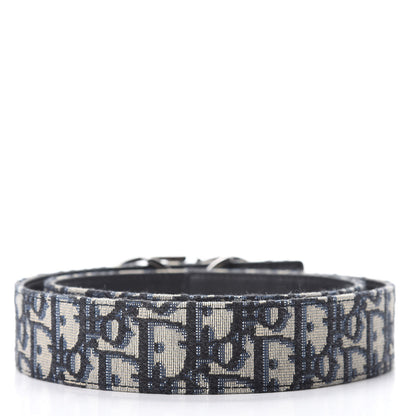 Christian Dior Oblique 35mm Belt 80 Blue Multi 2 of 6