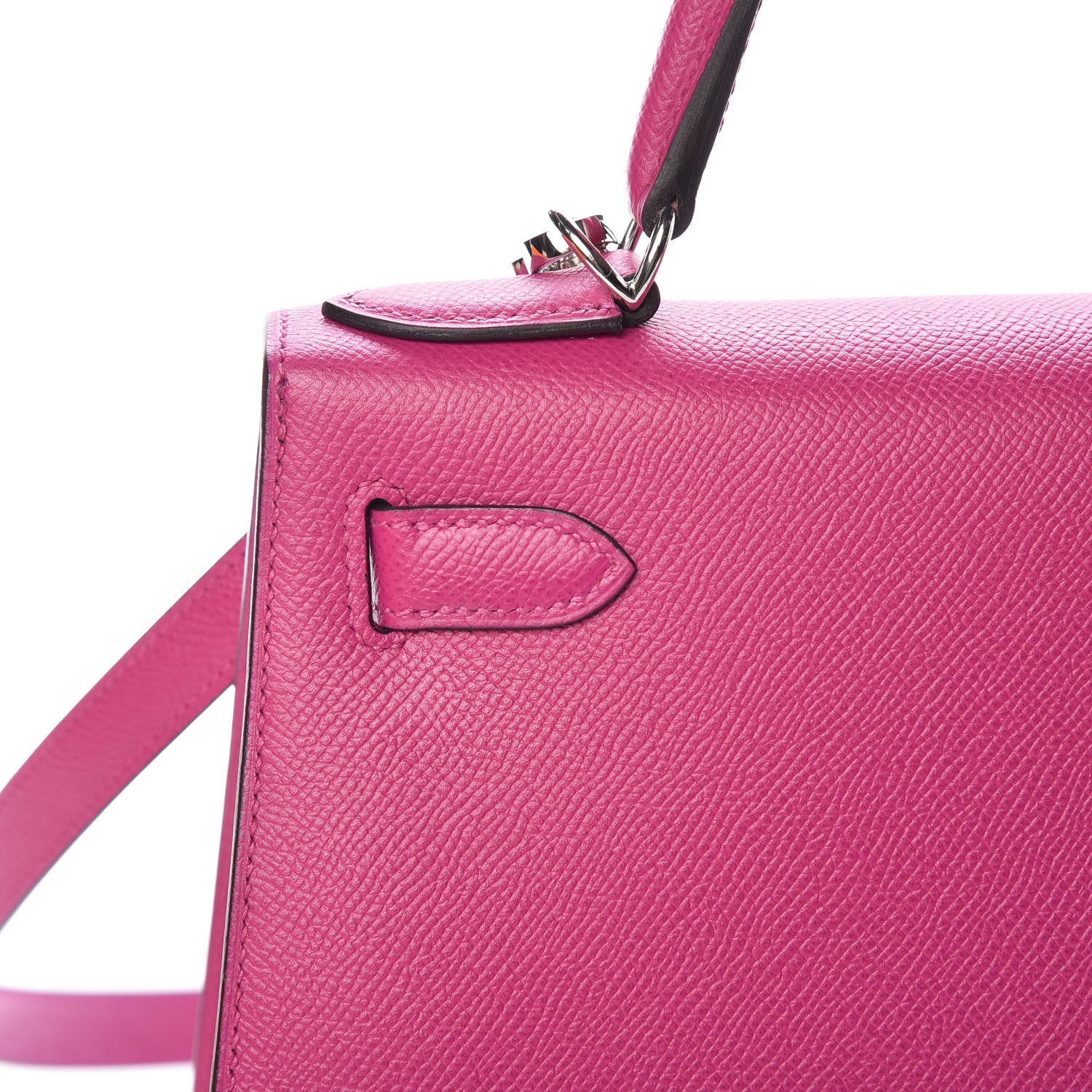 Hermes Epsom Kelly Sellier 28 Rose Pourpre 30 of 36