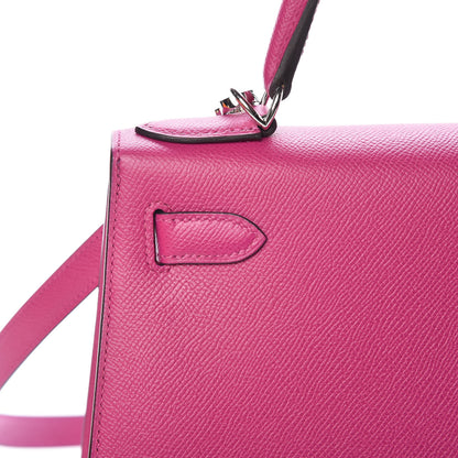Hermes Epsom Kelly Sellier 28 Rose Pourpre 30 of 36