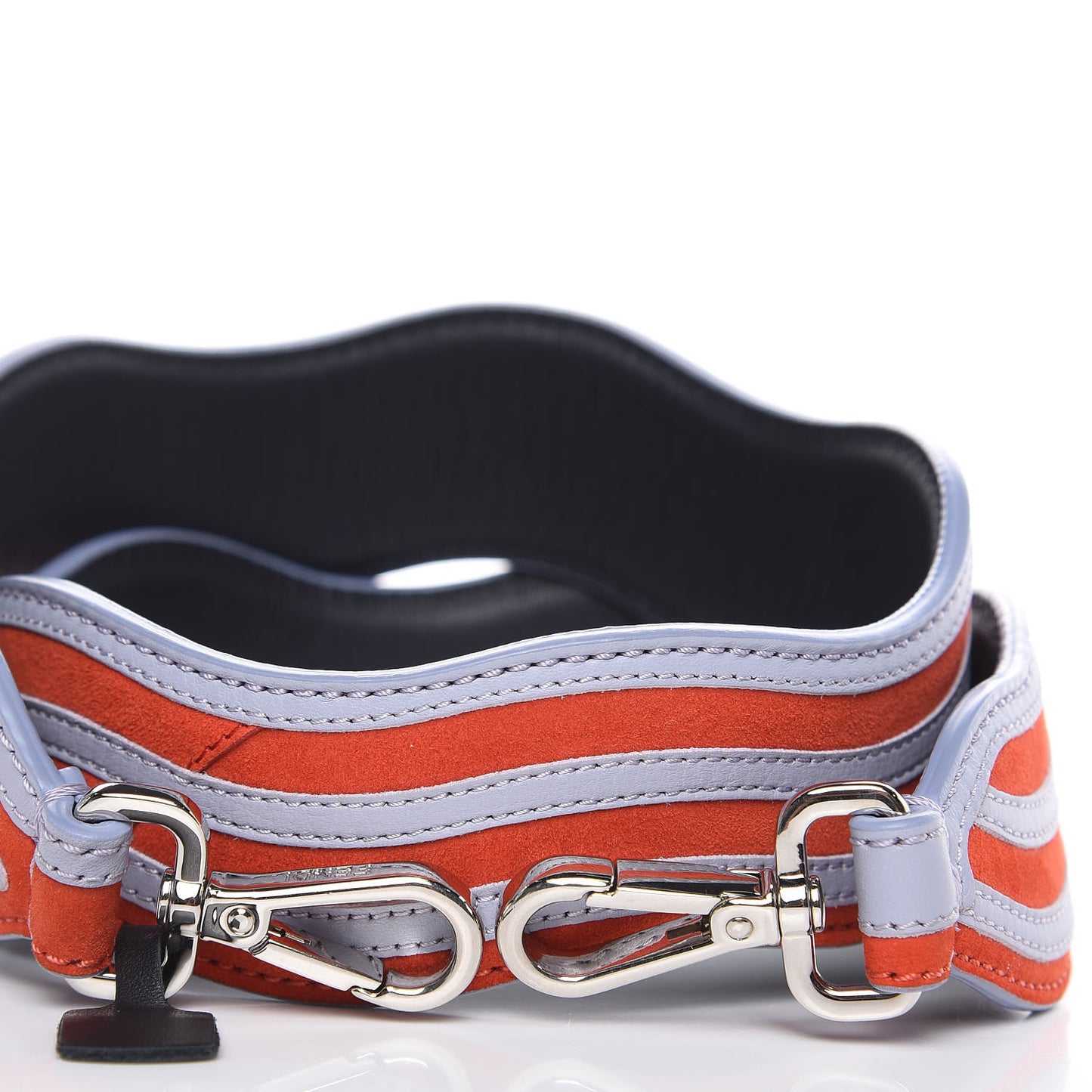 Suede Calfskin Waves Strap You Red