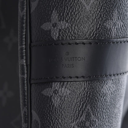 Louis Vuitton Monogram Eclipse Keepall Bandouliere 55 8 of 8