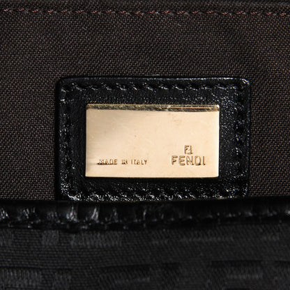 Fendi Zucchino Cuoio Chef Shopping Tote Black 5 of 9