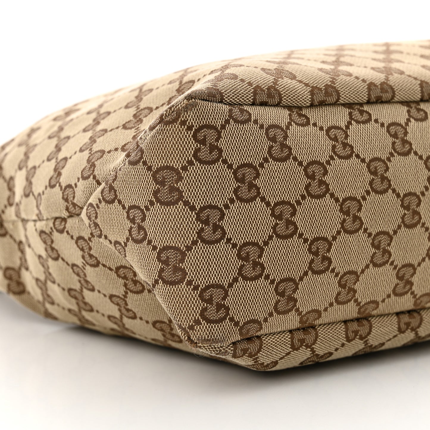 Monogram Medium Horsebit Chain Hobo Dark Brown