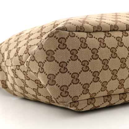 Gucci Monogram Medium Horsebit Chain Hobo Dark Brown 9 of 16