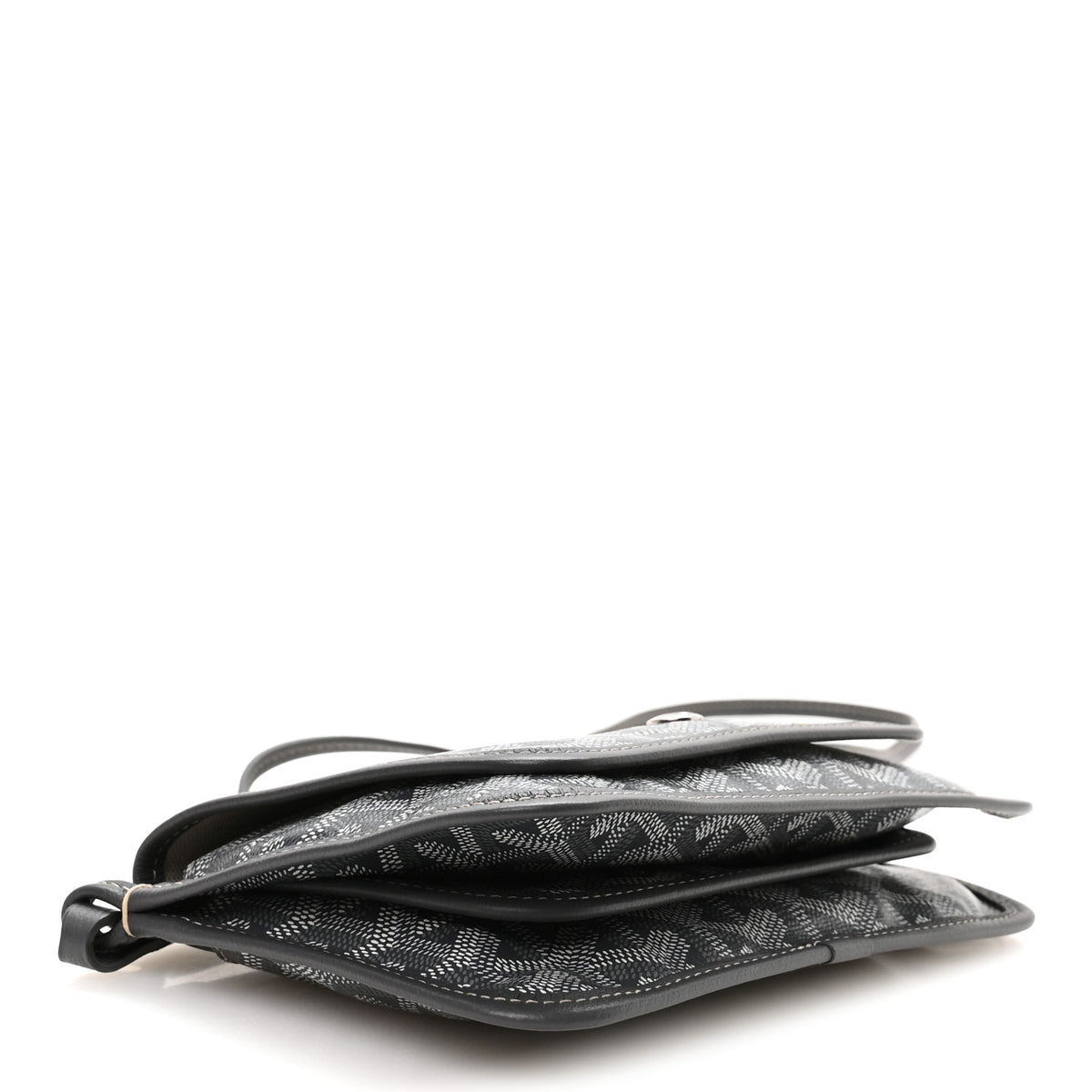 Goyardine Plumet Wallet Clutch Grey