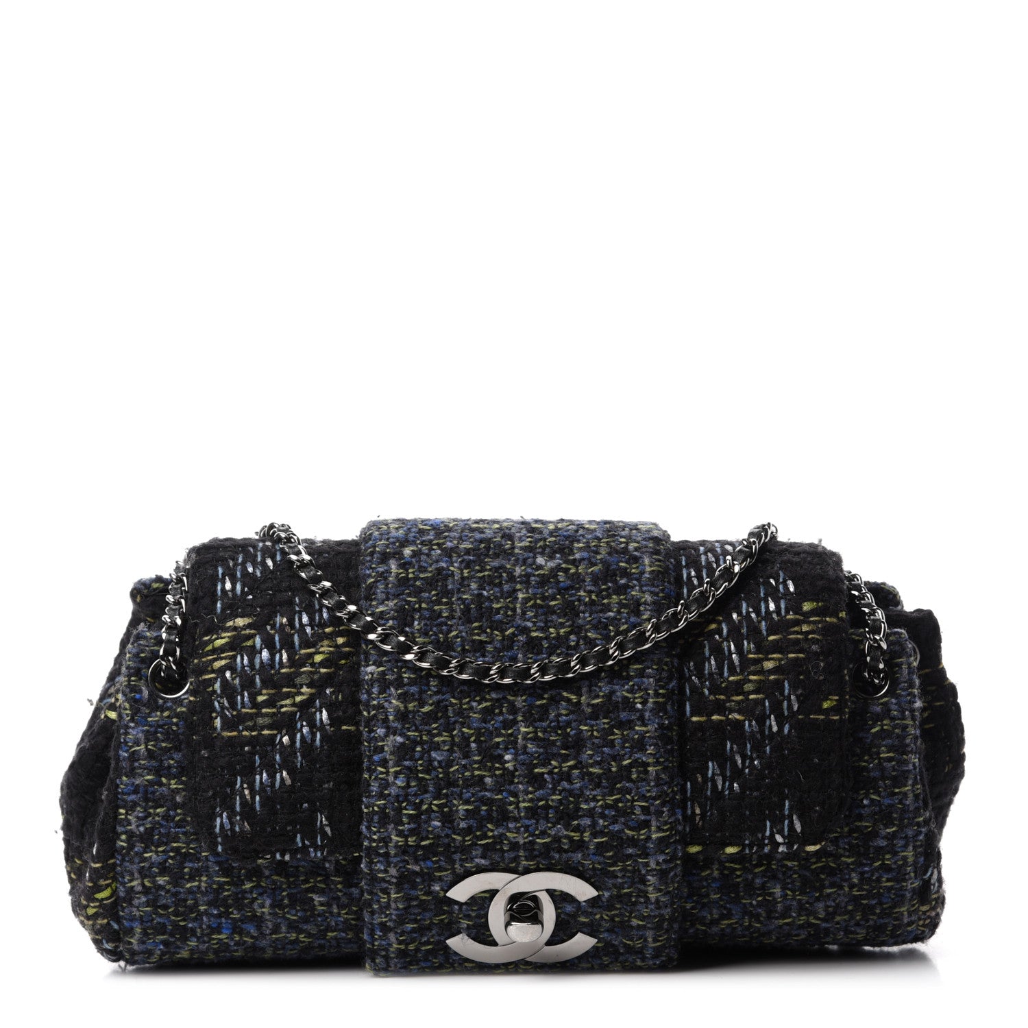 Chanel Tweed Elementary Chic Flap Multicolor 1 of 10