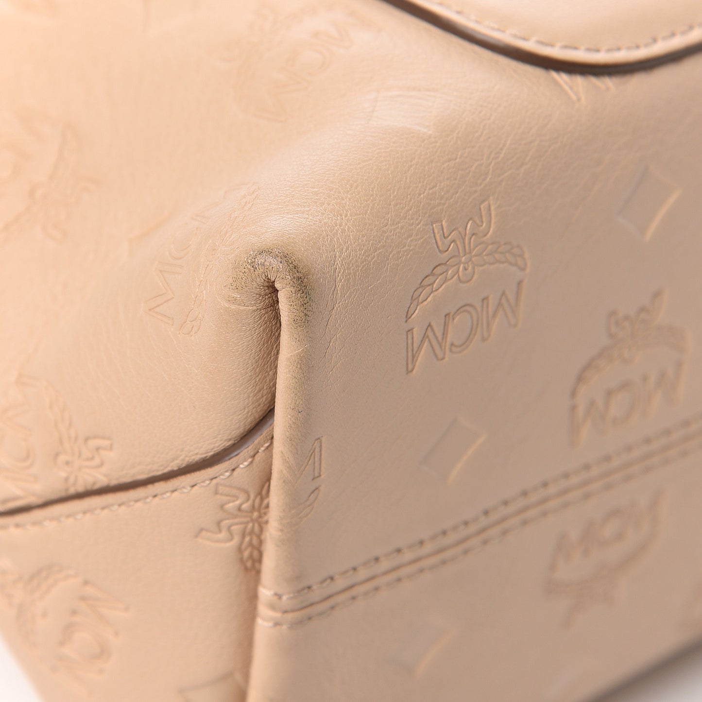 Calfskin Ottomar Monogram Small Original Crossbody Bag New Beige