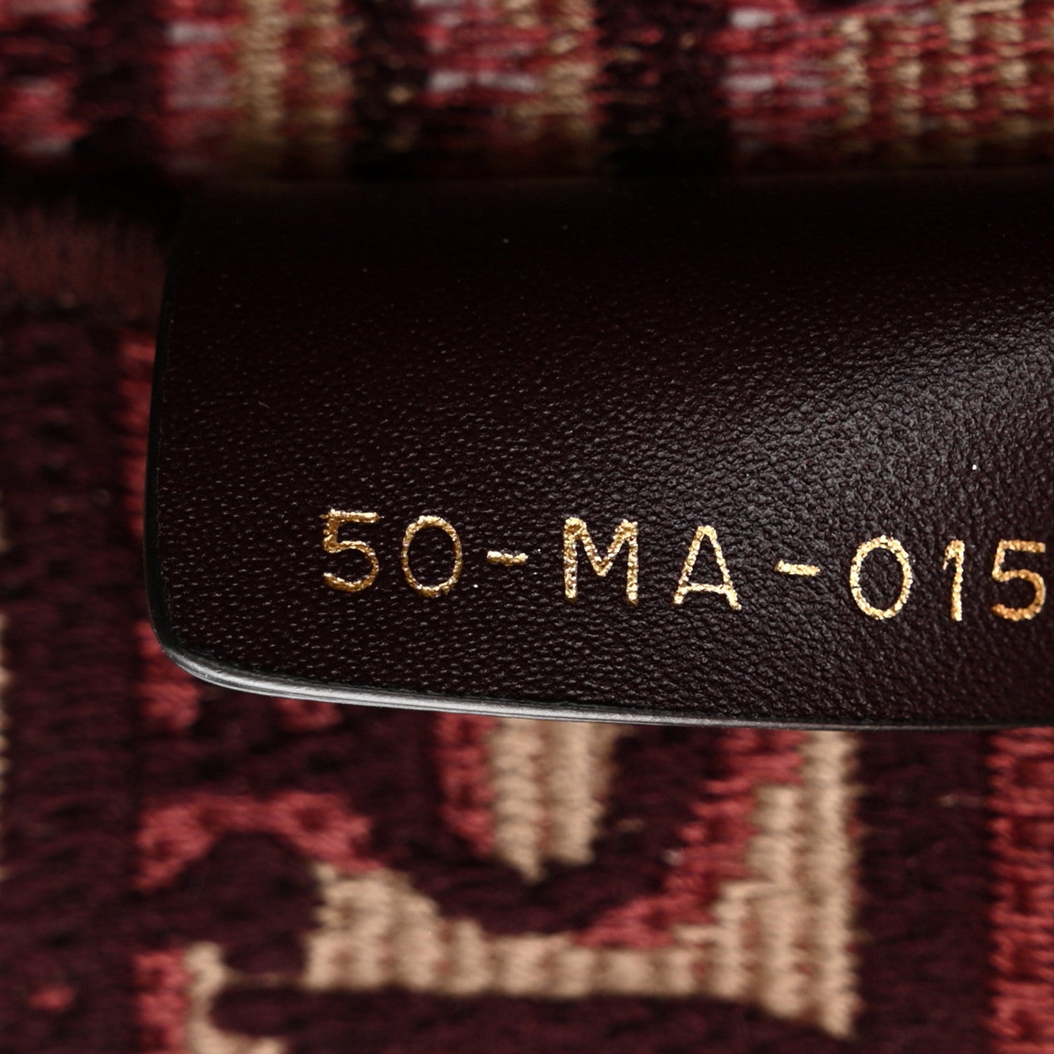 Christian Dior Oblique Medium Book Tote Burgundy Multicolor 7 of 13