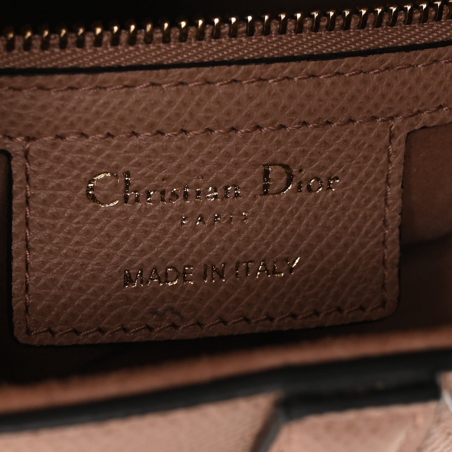 Grained Calfskin Saddle Bag Fard