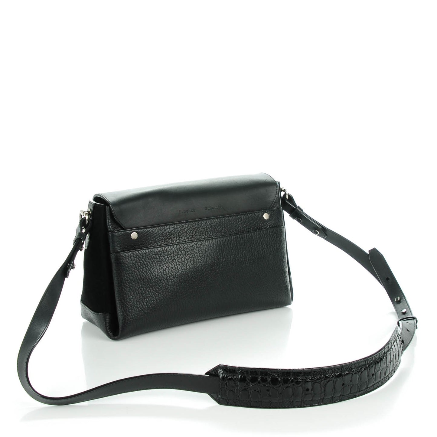 Calfskin PS Elliot Crossbody Black