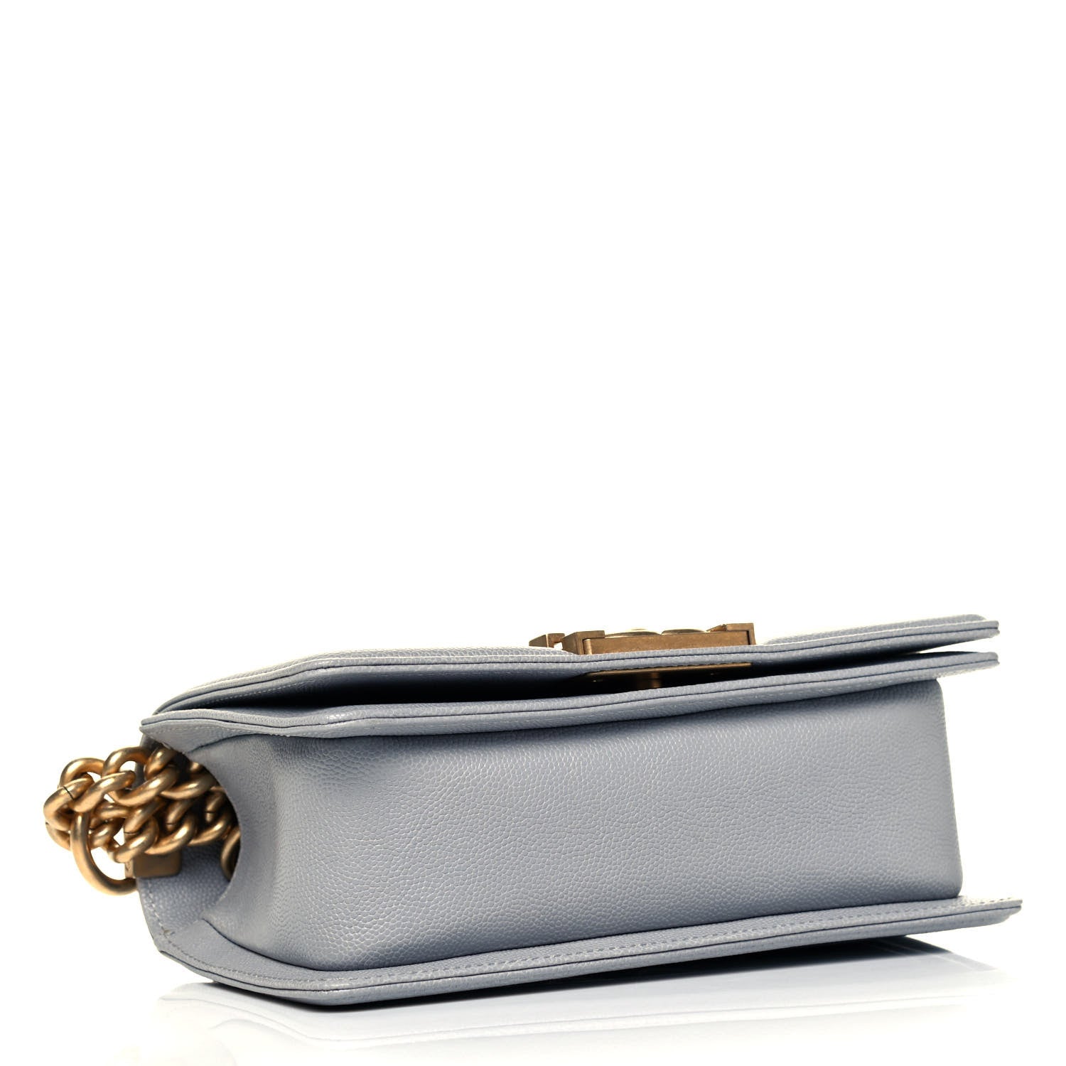 Chanel Caviar Quilted Small Boy Flap Grey 4 of 11