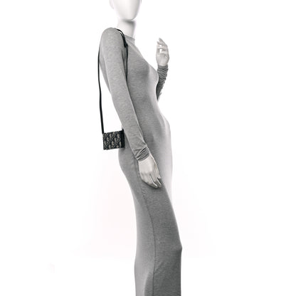 Christian Dior Oblique Nano Strap Pouch Blue 2 of 12