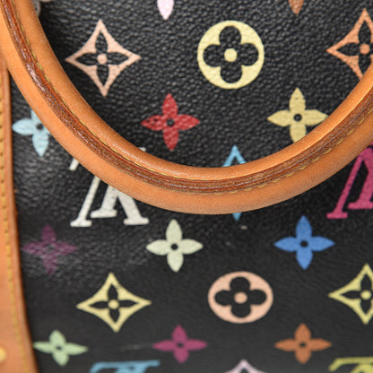 Louis Vuitton Monogram Multicolor Keepall 45 Black 19 of 27